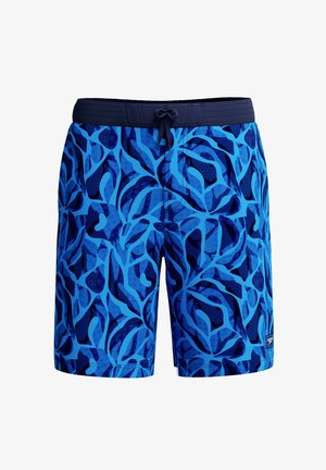 Speedo, A/O PRNT BONDI BRDSHRT 20" BLK/BLU - Badeshorts - peacoat cerulean blue