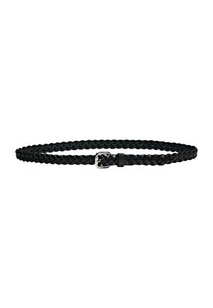 Braided belt - black