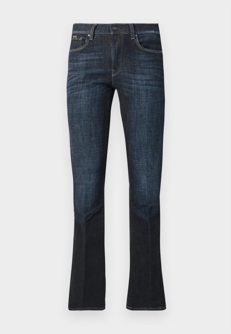 G-Star Flared Jeans donkerblauw denim