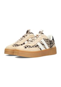 Posh by Poelman SNEAKERS - Zapatillas - beige with combination