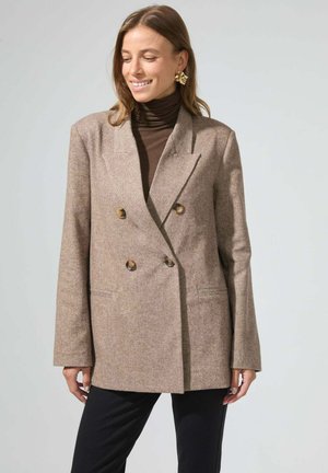 MATHILDE - Manteau court - taupe