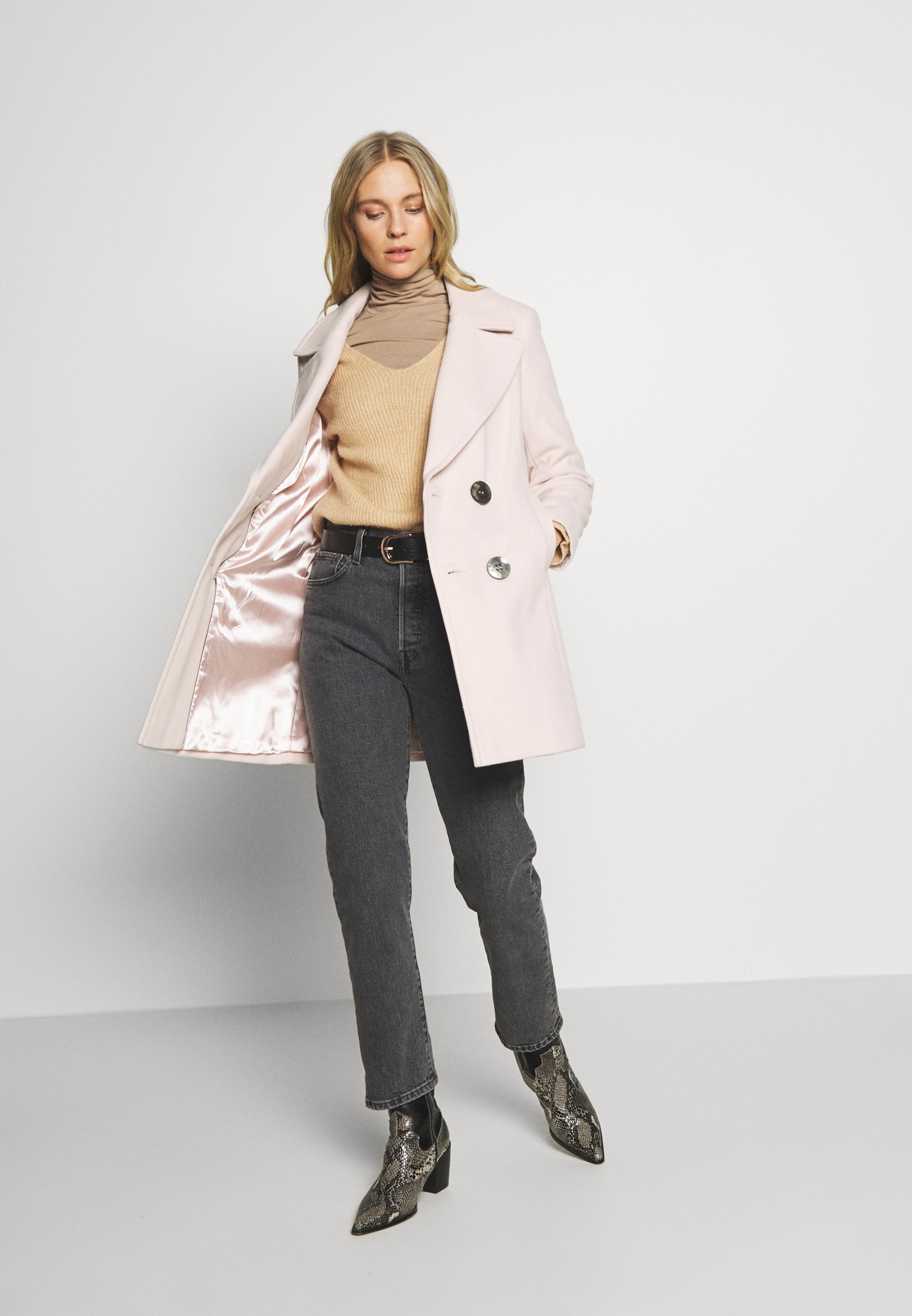 wallis pink coat