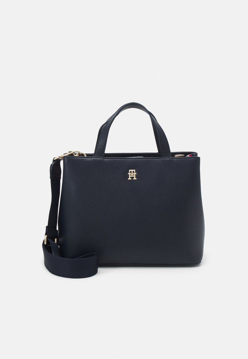 Tommy Hilfiger ESSENTIAL SATCHEL CORP - Borsa a mano - space blue
