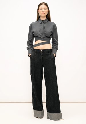 Wide leg - black