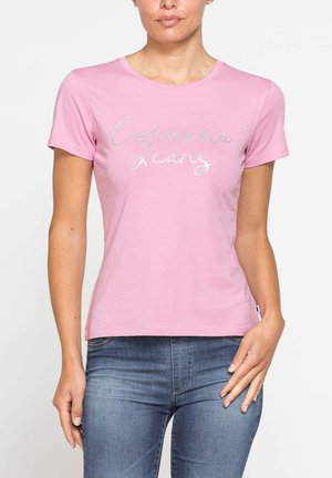 Carrera Jeans, FRONT PRINT TEE - T-shirt con stampa - orchid smoke