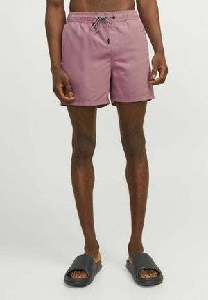 DOUBLE LOGO - Swimming shorts - mesa rose