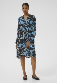 Kaffe Dnevna haljina - windward blue black flower