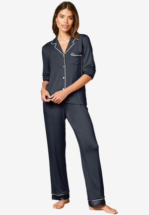 Lipsy LONG SLEEVE SET - Pyjama set - navy