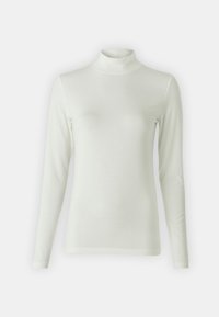 SLFMANJA HIGH NECK - Long sleeved top - snow white