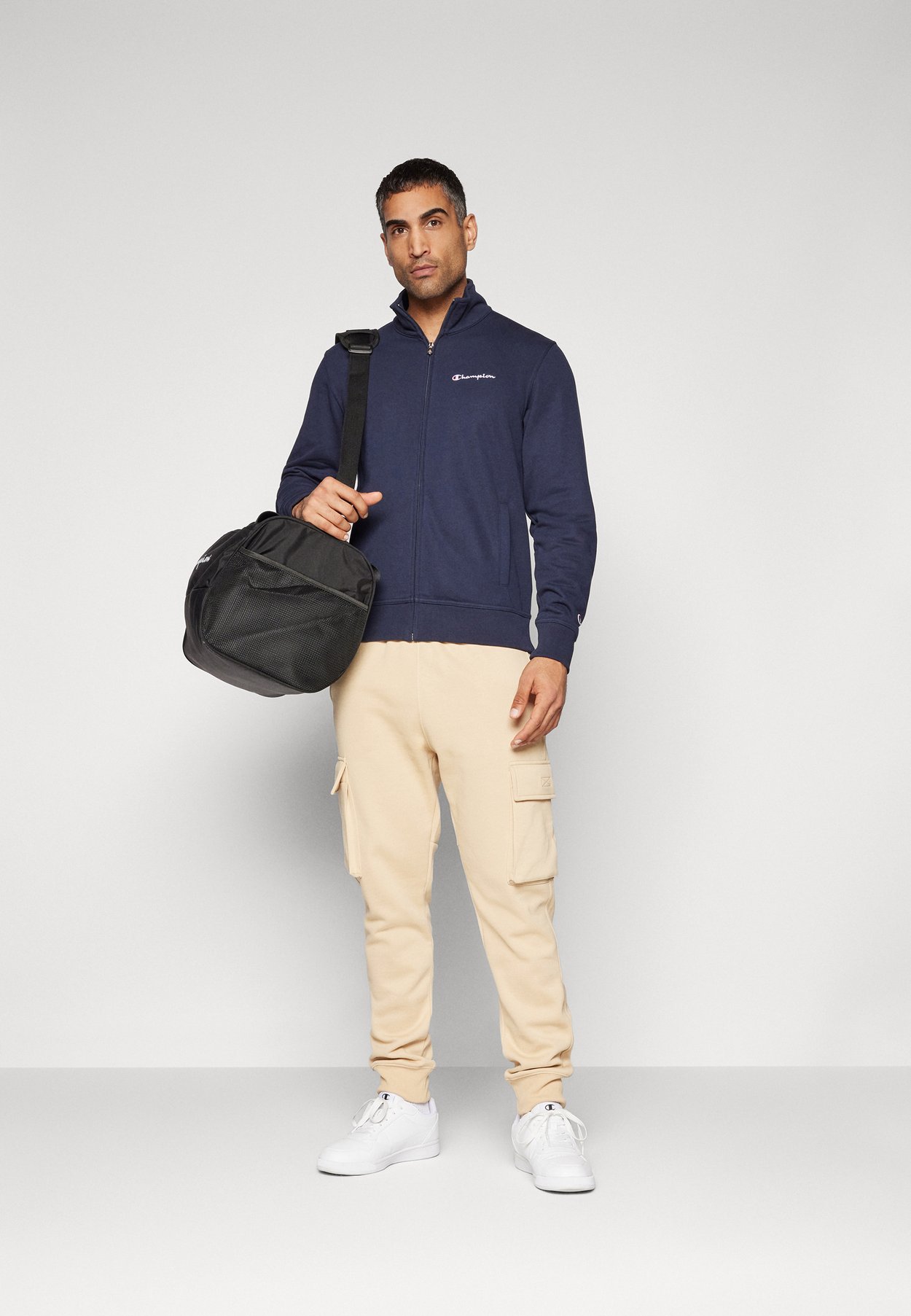 ICONS FULL ZIP WITH SMALL LOGO