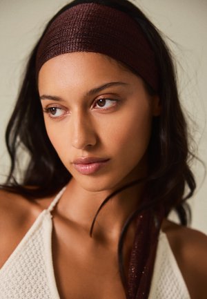 Bershka, Sciarpa - dark brown