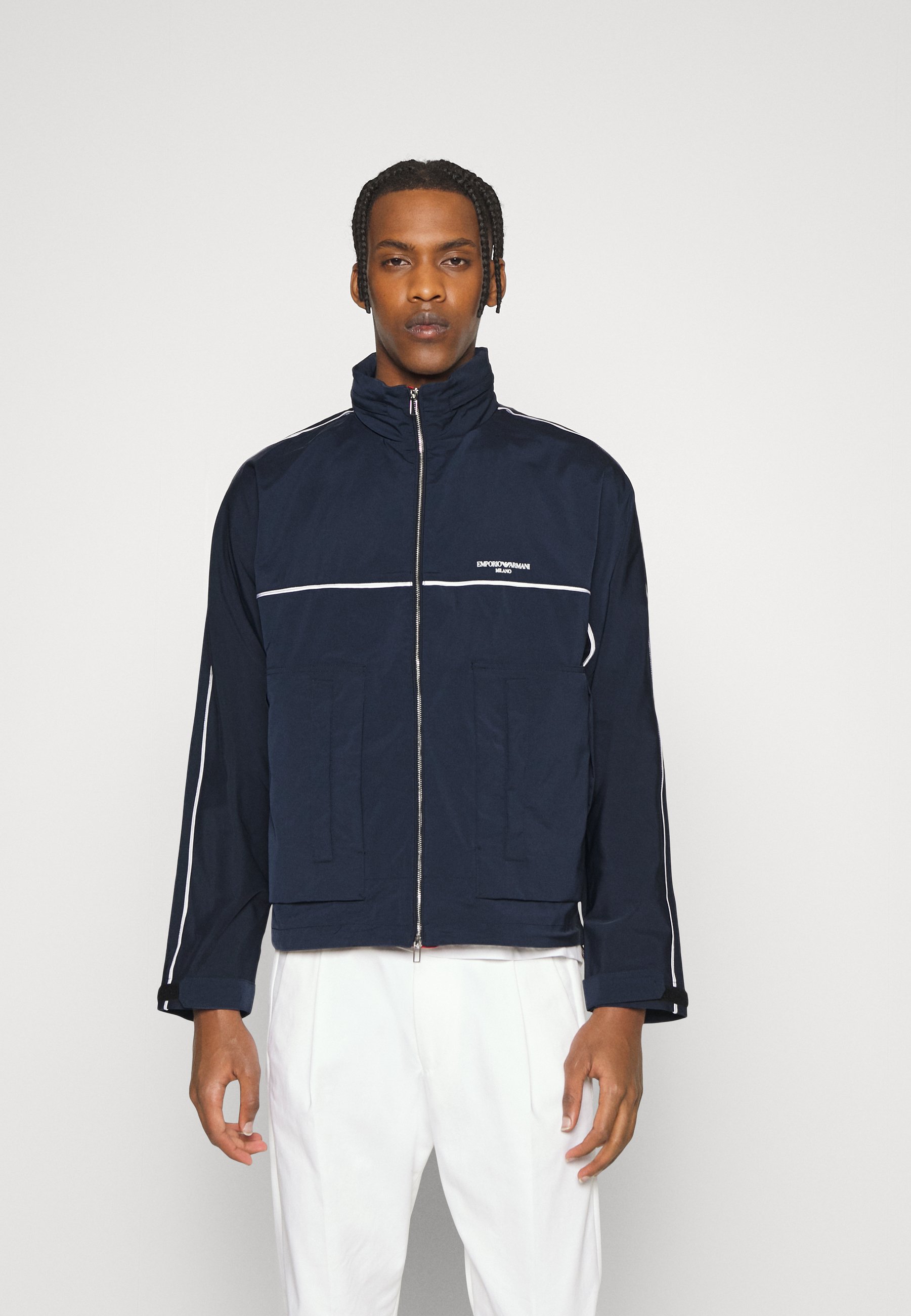 Emporio Armani BLOUSON JACKET - Giacca leggera - blu navy/blu scuro -  Zalando.it