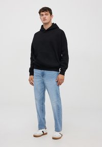 Terranova BOXY FIT - Felpa con cappuccio - nero