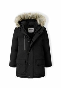 MINOTI HOOD WITH FAUX FUR - Parka - black