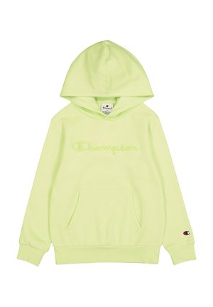 SCRIPT SHOP - Sweat à capuche - light green