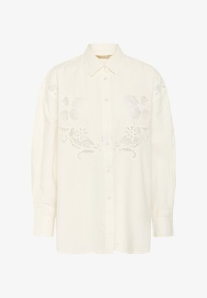 Culture CUALLISON OLENA - Gombos blúz - spring gardenia