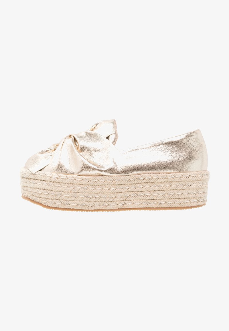 Tata Italia Espadrilles - gold-coloured