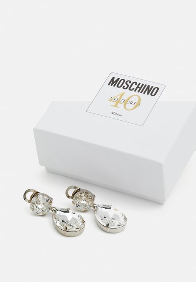 MOSCHINO STILL LIFE WITH HEART EARRINGS - Auskarai - fantasy white