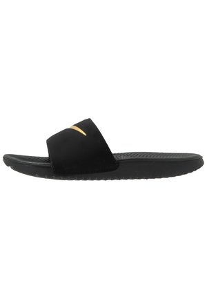 Nike Performance KAWA SLIDE UNISEX - Badesandale - black/metallic gold