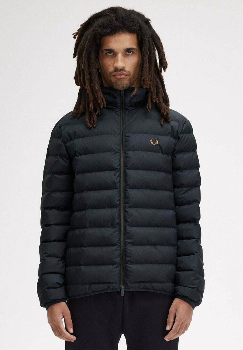 Fred Perry CON - INSULATED HOODED - Giacca invernale - blu