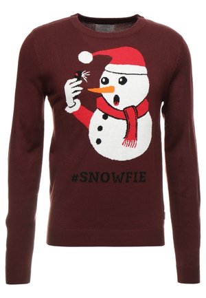 Jack & Jones Trui - bordeaux