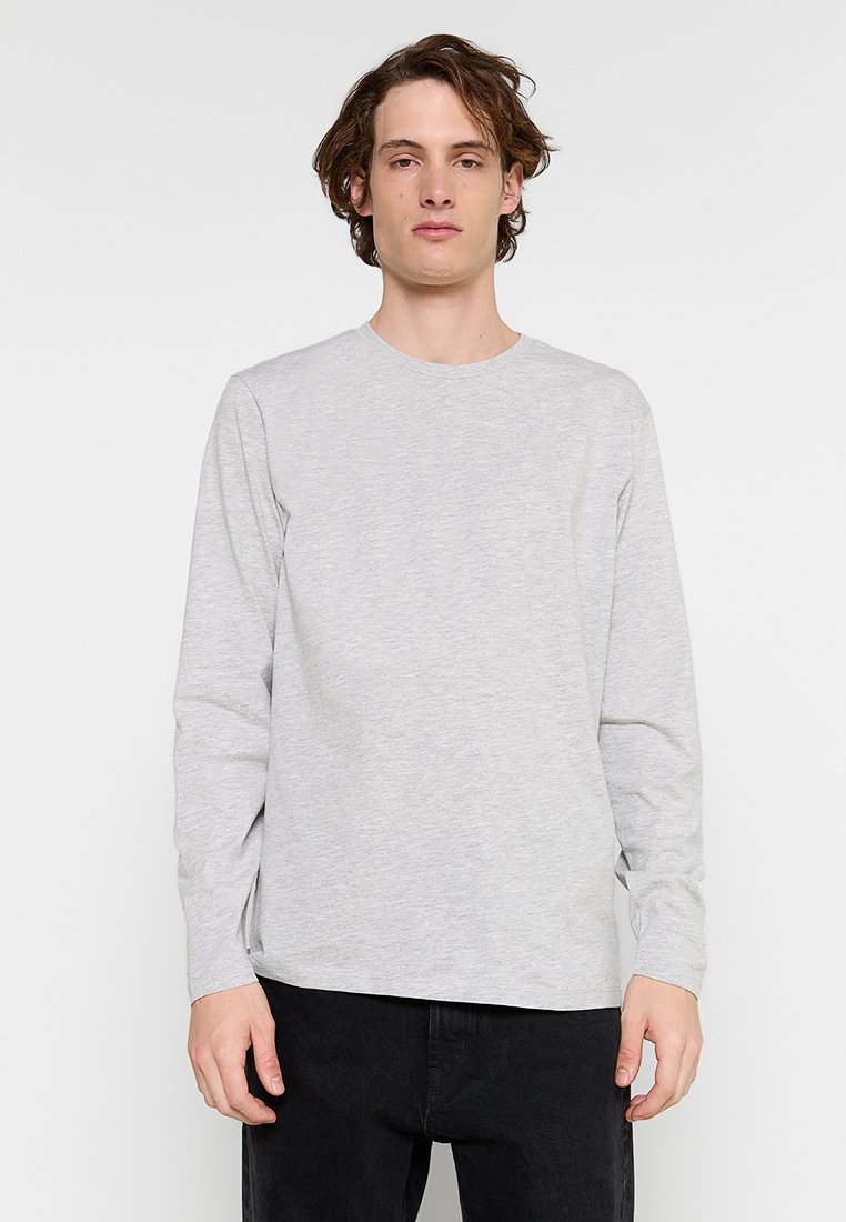 Selected Homme Longsleeve lichtgrijs Selected Homme Longsleeve lichtgrijs