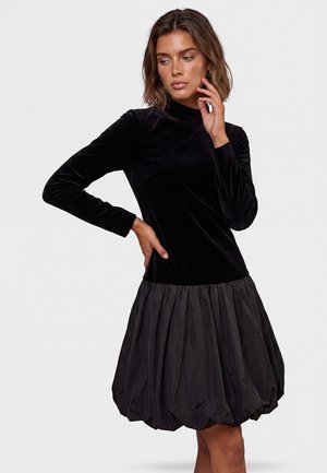 Apart, SAMTKLEID - Cocktailkleid/festliches Kleid - schwarz
