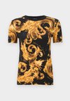 Μπλουζάκι με στάμπα - black/gold-coloured