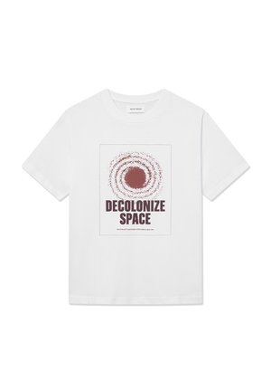 BOBBY TEE SPACE - Printtipaita - bright white