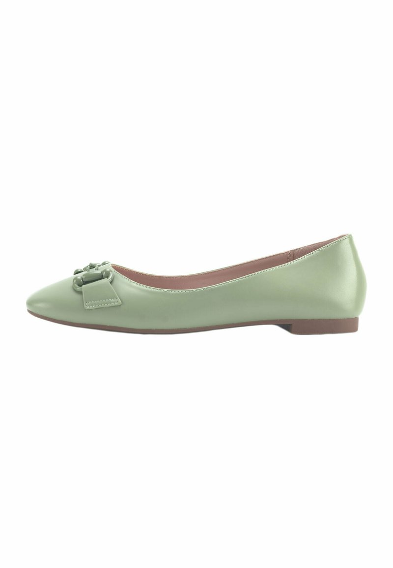 Nine West BABETTE LIOR 3FX - Bailarinas - green