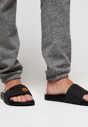 LINEMAN BADESANDALEN - Ciabattine - black