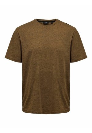 T-shirt basic - brown