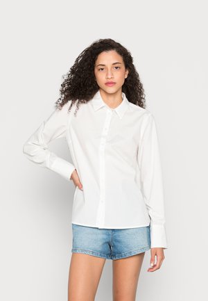 PCJULIE SHIRT - Camicia - cloud dancer