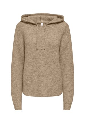 ONLY, ONLNELLIE LS HOODIE CC KNT - Hoodie - cornstalk