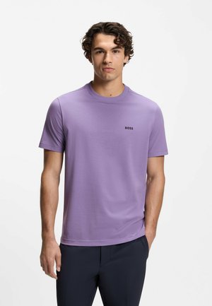 TEE - T-Shirt basic - purple eleven