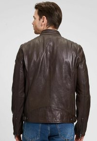 Mauritius GMBRODY LASV - Giacca di pelle - dark brown