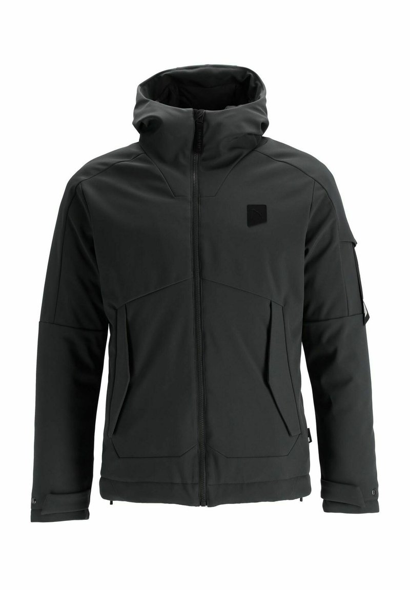 CHASIN’ Winterjas donkergrijs