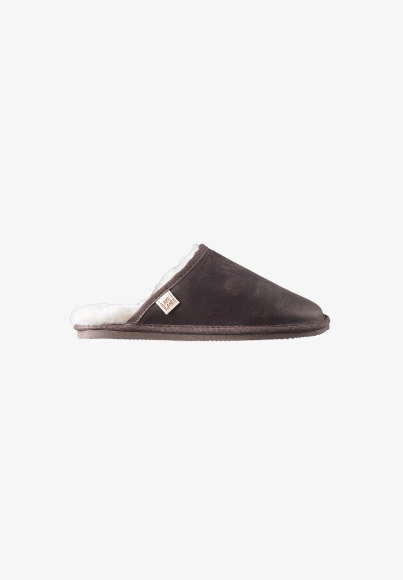 Lakeland Leather Slippers - brown