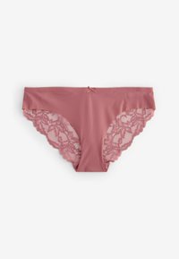 Next NO VPL BRAZILIAN 5 PACK - Fecskék - pink watercolour floral print sage green cream