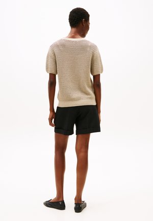 POINTELLE - T-shirts med print - sandalwood