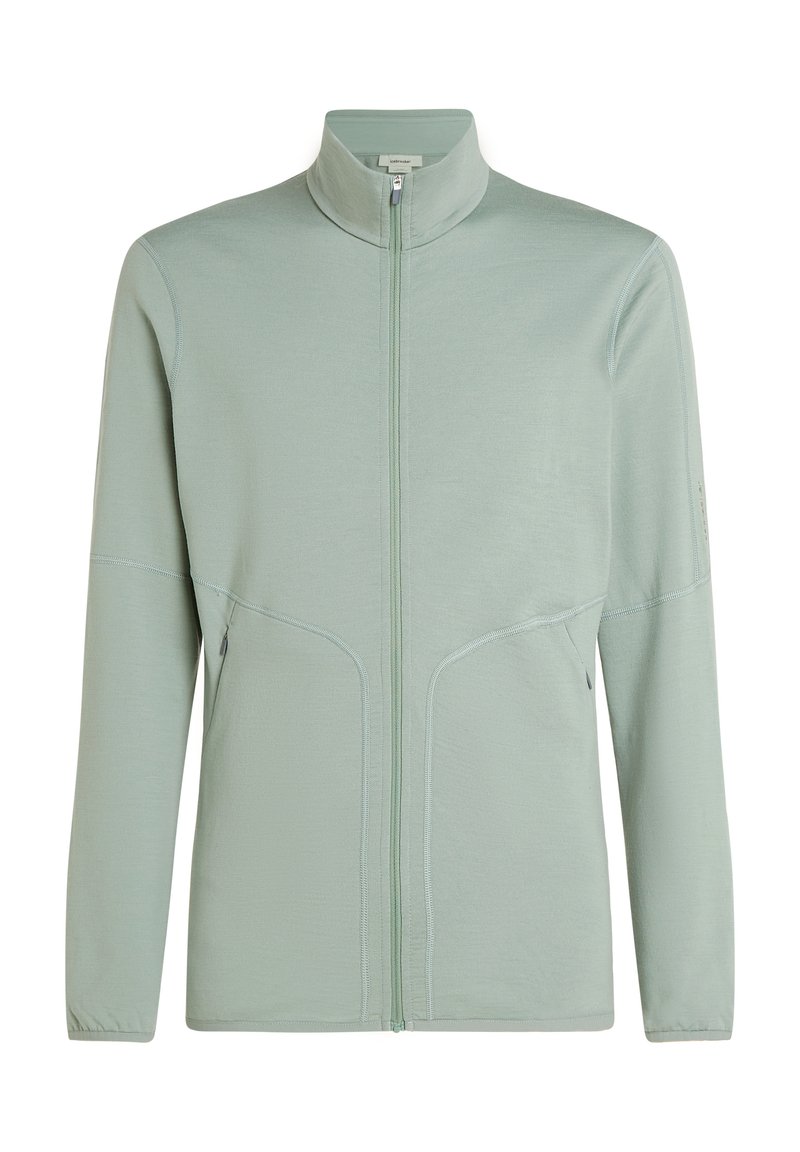 Icebreaker Fleecejas mintgroen