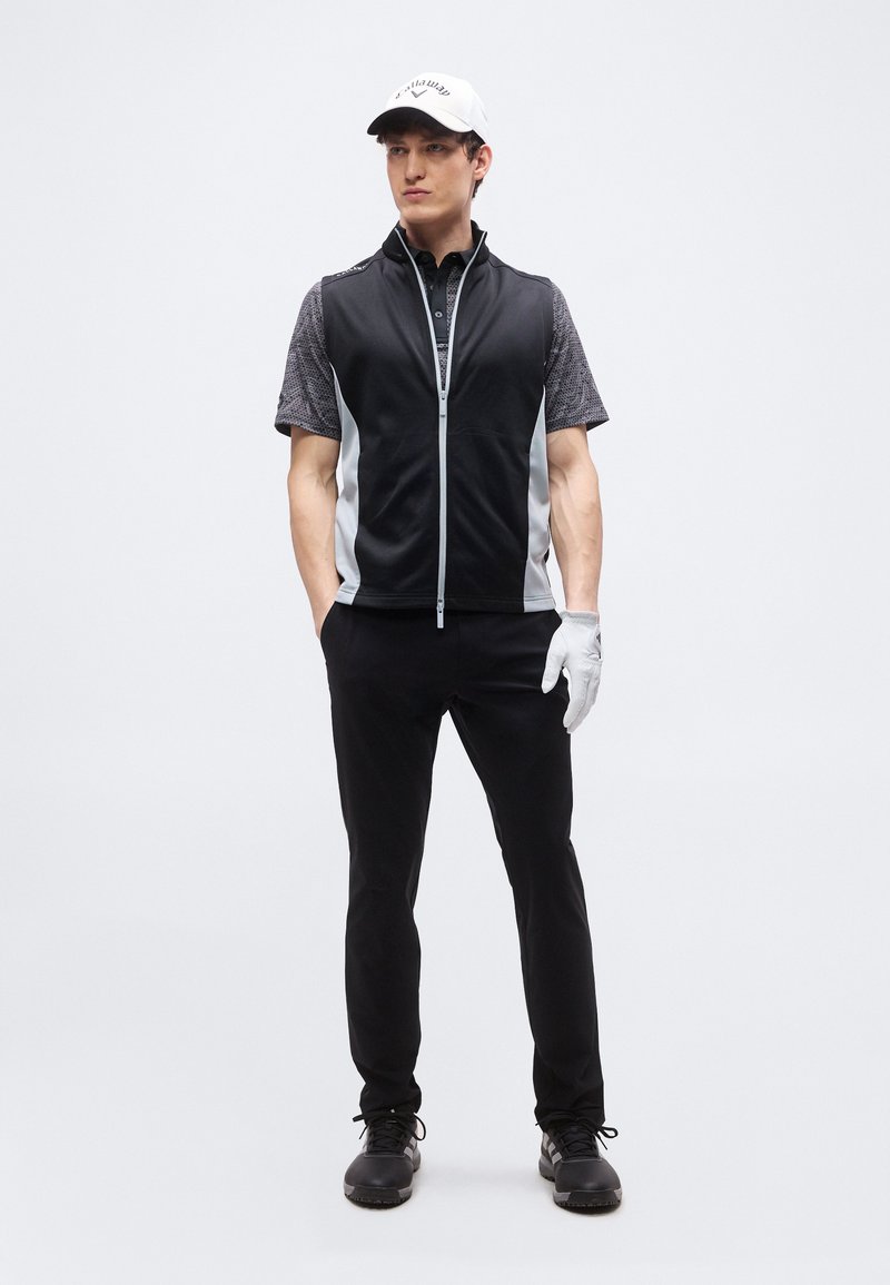 Veste coupe-vent imperméable Callaway 1/2 Zip pour homme, Peacoat