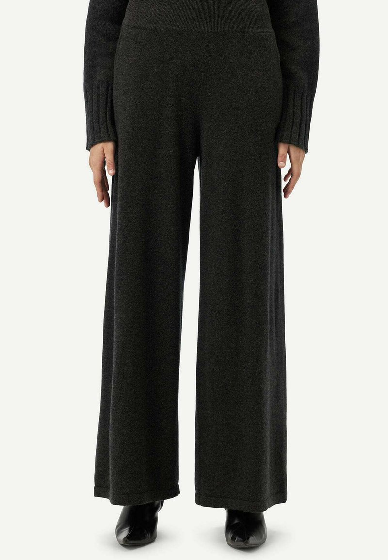 GOBI Cashmere Pantalon classique - anthracite