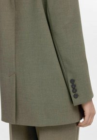 Selected Femme Halflange jas - khaki