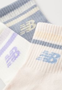 New Balance EVERYDAY STRIPE ANKLE UNISEX 3 PACK - Strømper - multi