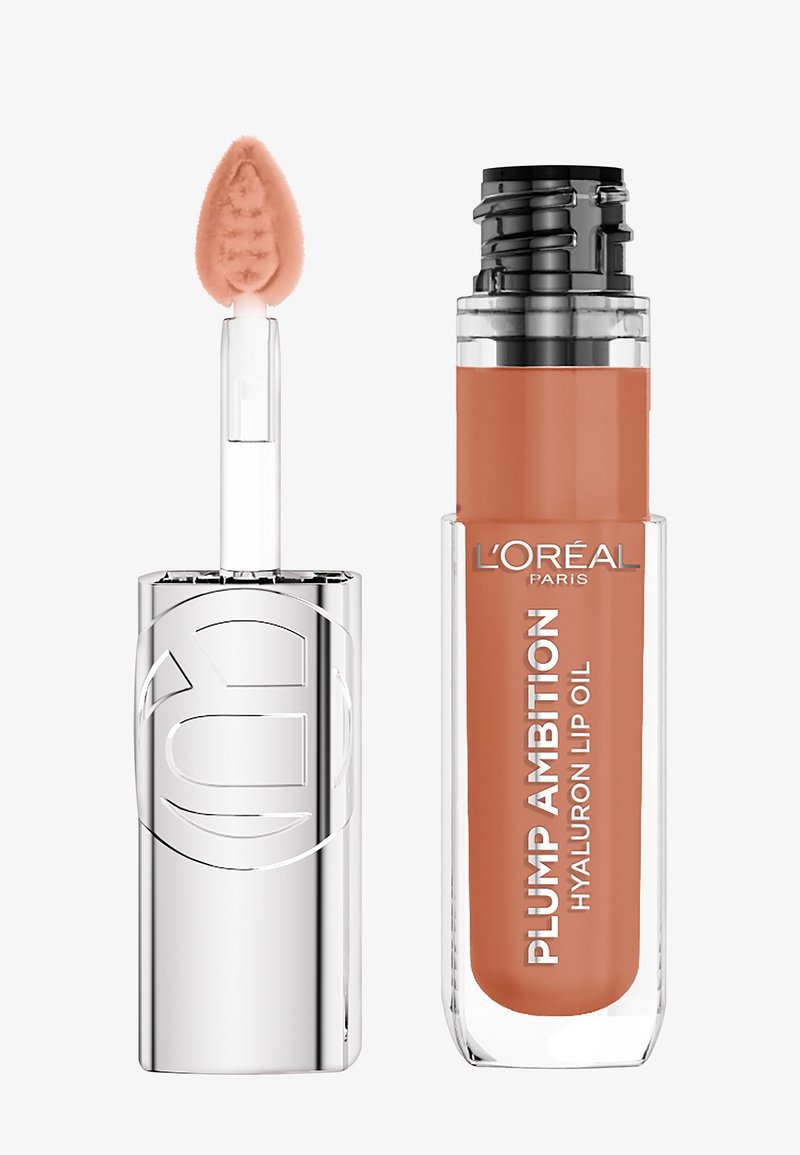 L'Oréal Paris - PLUMP AMBITION PLUMPING LIP OIL - Huile à lèvres - latte glace, Agrandir