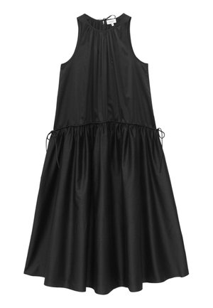 & OTHER STORIES, & OTHER STORIES GATHERED MIDI DRESS - Vestido largo - black