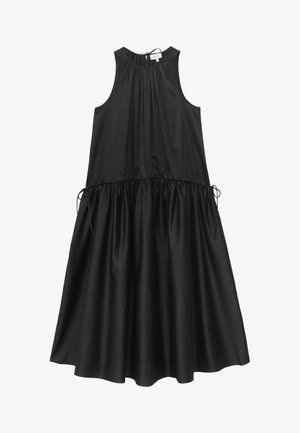 & OTHER STORIES, & OTHER STORIES GATHERED MIDI DRESS - Robe longue - black