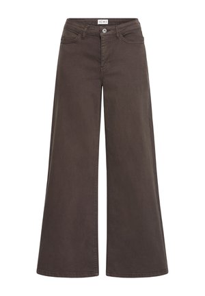 ICHI, IHZIGGY WIDE PA - Wide Leg - coffee bean