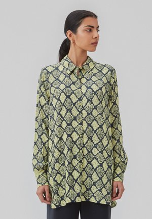 Modström CAMILA PRINT SHIRT - Πουκαμίσα με κουμπιά - yellow